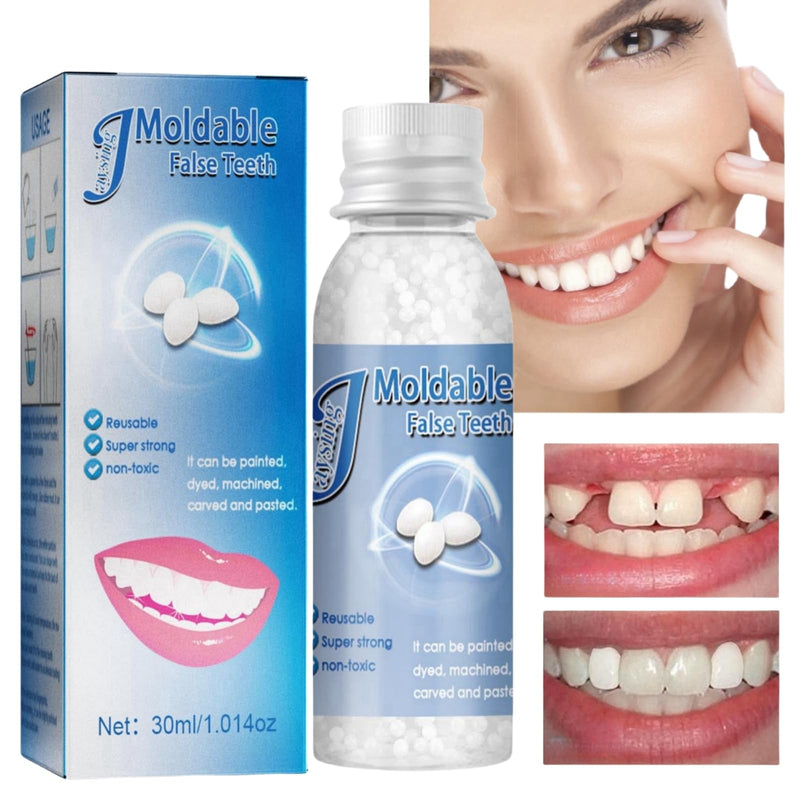 [Australia] - Tooth Filling Repair Kit,Temporary Tooth Filling for Missing Tooth,Dental Repair Tooth Filling Kit,False Teeth,Filling Kit for Teeth Repair Beads,Tooth Repair Granules,at Home Tooth Filling Kit 