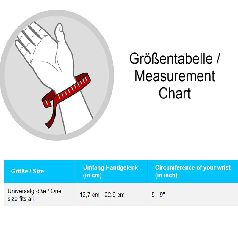 [Australia] - LP Extreme Wrist and Thumb Support, Wrist Support for Pain Relief, Sprains & Prevents De Quervain Disease, Black - One Size 