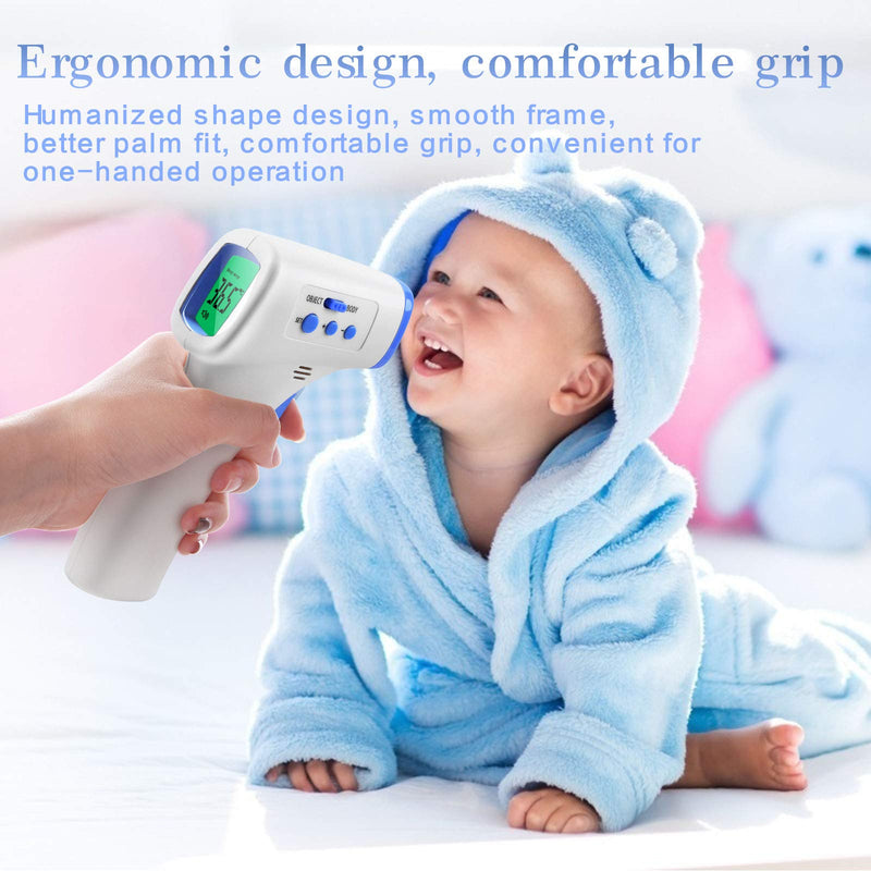 [Australia] - Forehead Infrared Thermometer, AGM Non-Contact Digital Thermometer, Temperature Test for Adult, Children and Objects 