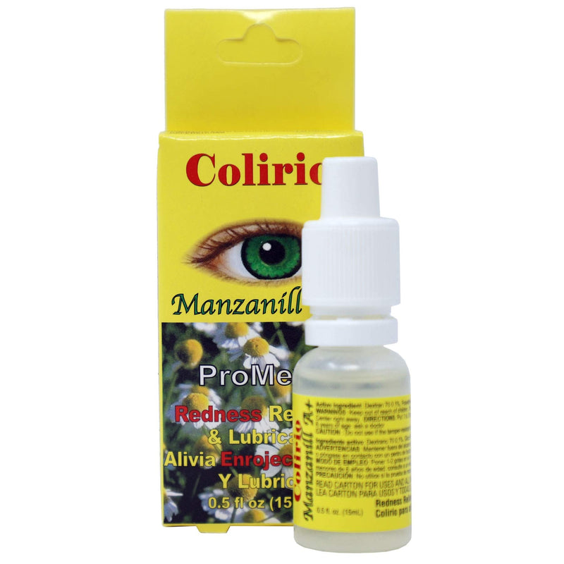 [Australia] - Colirio Manzanill A+ Eye Lubricant, Redness and Dryness Relief, 2-Pack of 0.5 FL Oz, Bottles. 