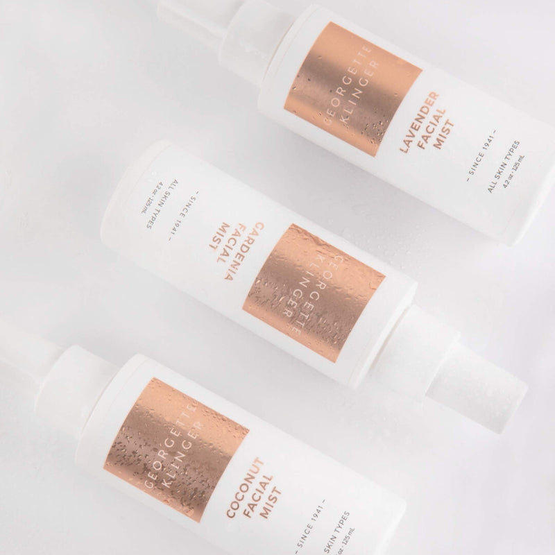 [Australia] - Gardenia & Collagen Boosting Facial Spray Toner by Georgette Klinger - Long Lasting Multi-Vitamin Face Mist w/ Anti Aging Kale, Collagen & Jasmine Gardenia 4.2 Ounces 