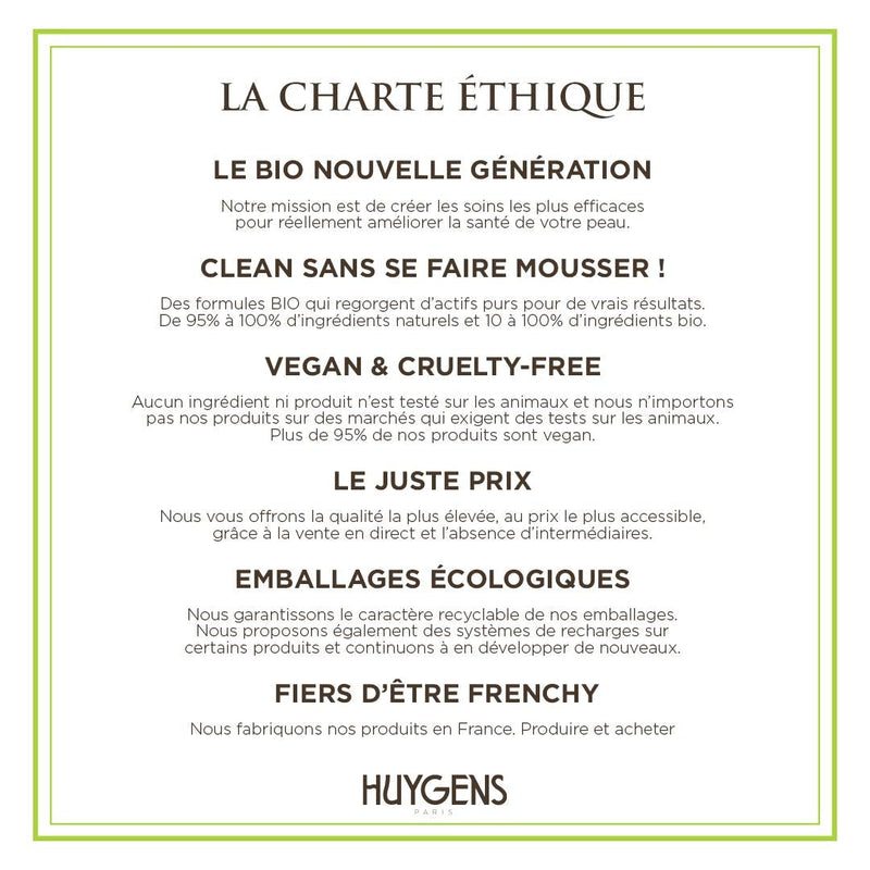 [Australia] - Hyaluronic Acid Concentrate - BIO Organic Huygens - Serum awakens the skin - Anti-imperfections with hyaluronic Acid - Tightens pores, Hydrates, Protects the skin, Youth - Made In France - 30 ml 