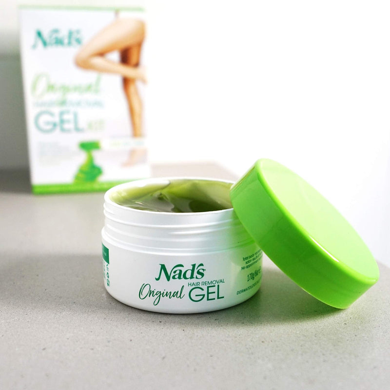 [Australia] - Nad's Wax Kit Gel, Wax Hair Removal For Women, Body+Face Wax, 6 Ounce 