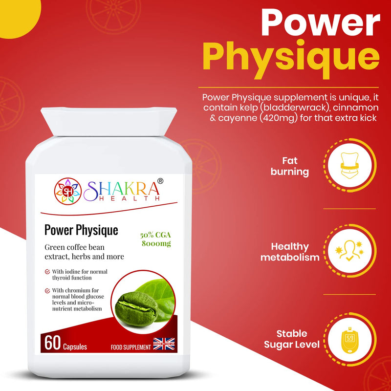 [Australia] - Power Physique | Unique High Strength Slimming & Energy Formula - Spirituality, Science & Supplements by Shakra Health 