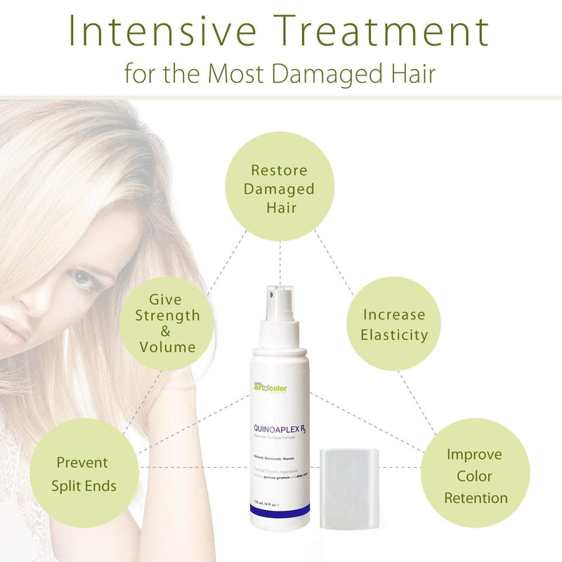 [Australia] - ONC QUINOPLEX R3 Hair Repair, Treatment with Protein, One-Step Process, GMO & Gluten-Free, Refreshes Scalp, Builds Volume, Prevents Split Ends, 6G-4TVO-HCV8, 125 ml 125 ml (Pack of 1) 