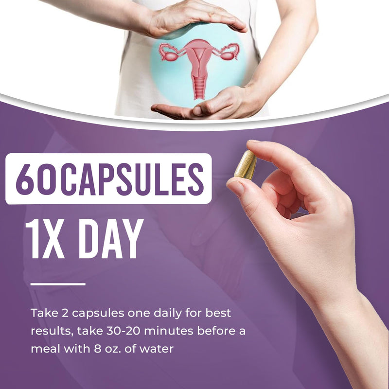 [Australia] - Homacia Vaginal Probiotics | Urinary Bio-Balance & Vaginal Gut Bacteria Support Capsules for Women | UTI and Yeast Balance Support | Probiotics for Women | UK Made - 60 Day Supply 