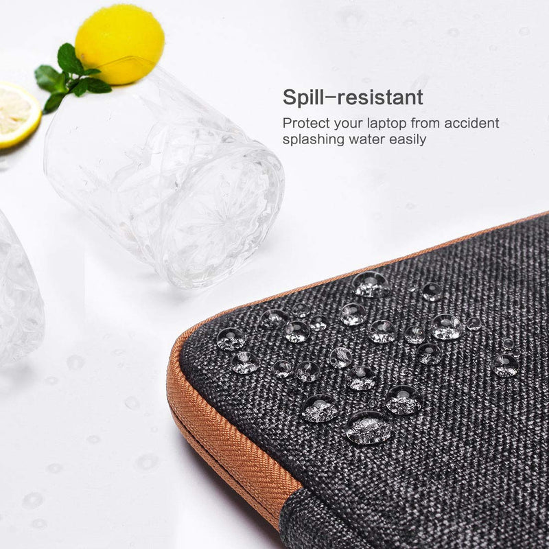 [Australia] - KIZUNA 8 Inch Tablet Sleeve Case Shockproof Water-Resistant Bag for 7.9" Tablet/iPad Mini 4 3 2/Samsung Galaxy Tab A/ 8" Pro/Tab 3 7.0 Lite/S2 8/E 8, LG Huawei M5/ASUS ZenPad Protective Bag - Brown 7.9-8 Inch / 7.9" iPad Mini 
