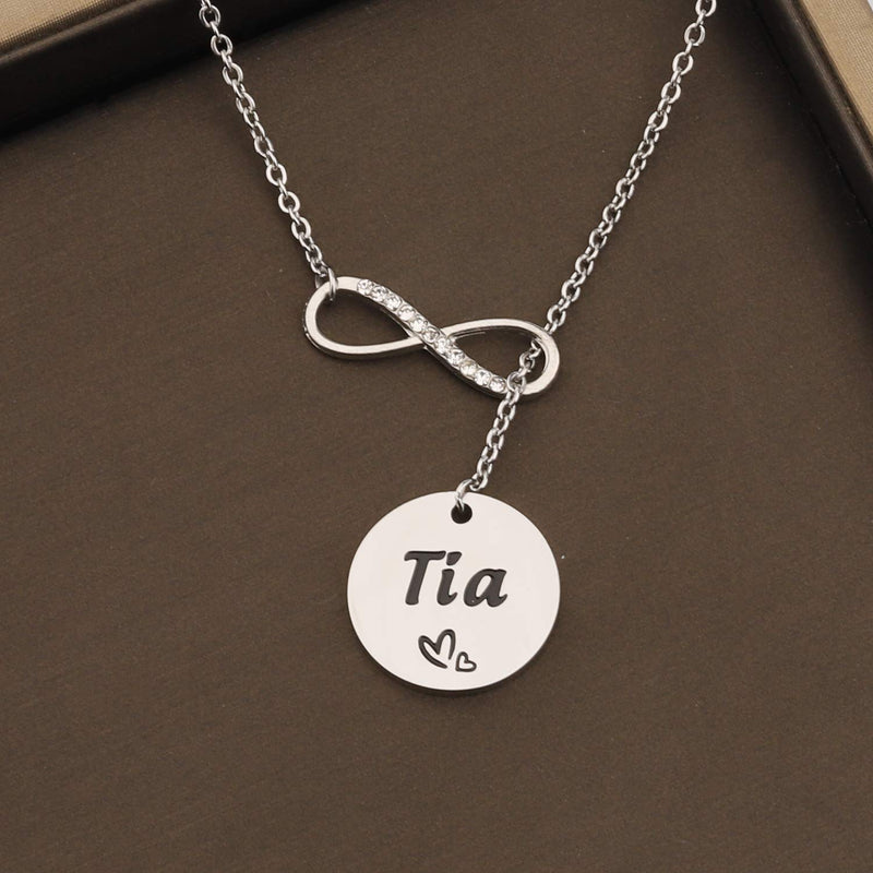 [Australia] - TGBJE Gigi Necklace Lola Necklace Great Grandma Gift Birthday Gifts for Grandma Godmother Gift Family Jewelry Tia necklace 