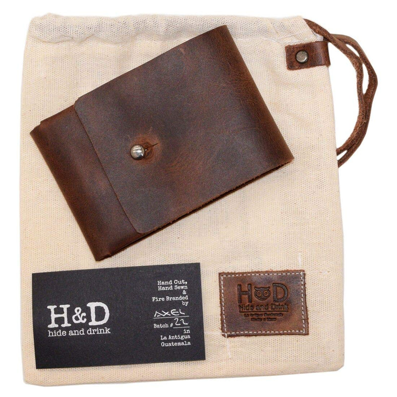 [Australia] - Hide & Drink, Leather Multiple Layer Card Holder/Bag/Pouch/Wallet/Change Holder/Card Organizer/Accessories, Handmade Includes 101 Year Warranty :: Bourbon Brown 