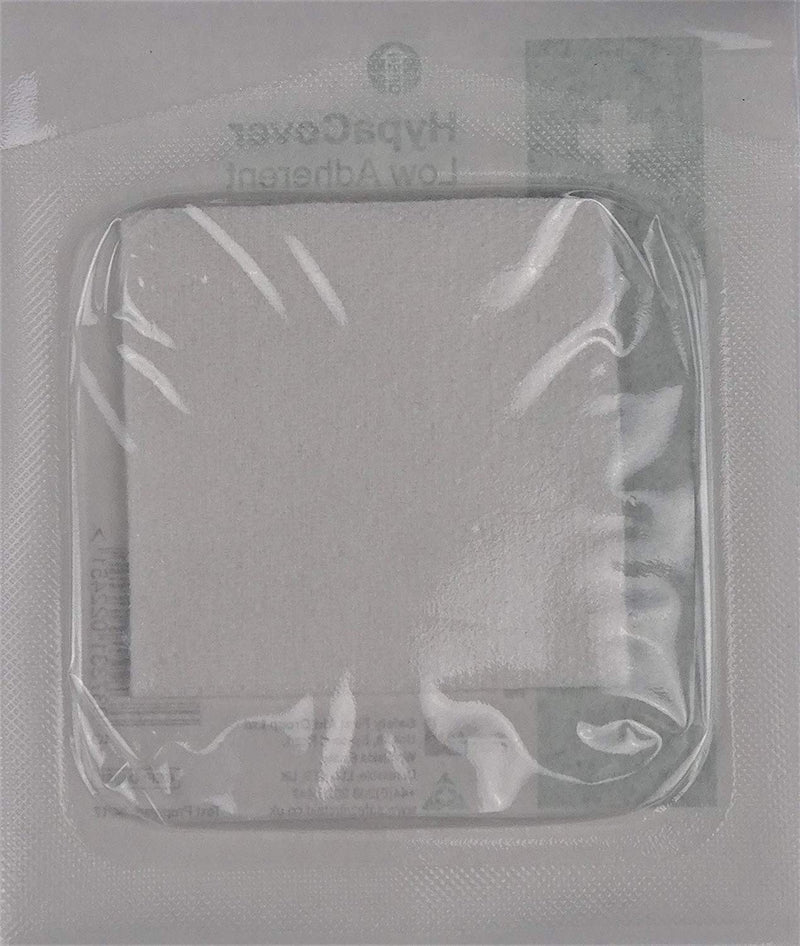 [Australia] - HypaCover Low Adherent Dressing Pads for Wounds Absorbent Dressing, 10x10cm (Pack of 25) 10x10 cm (Pack of 25) Safety 