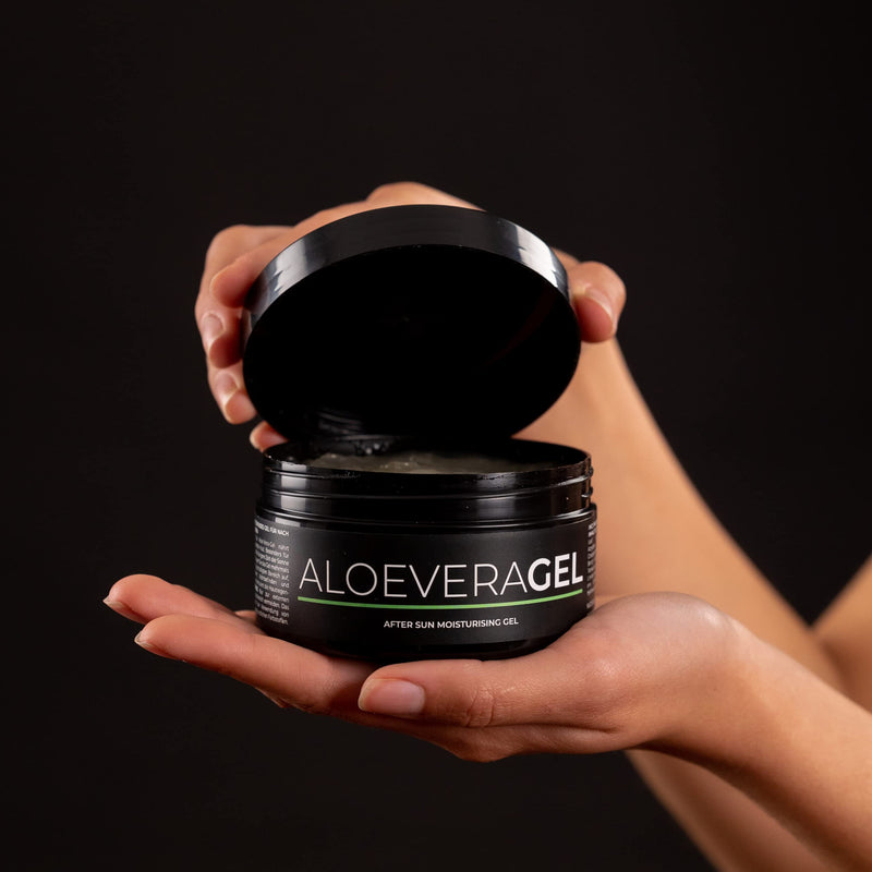 [Australia] - BYROKKO Aloe Vera Gel (215 ml), Fast-Absorbing After-Tanning Cooling Gel, Deeply Hydrates, Regenerates and Prevents Peeling, Natural Aftersun Skincare rich with Vitamins and Minerals 