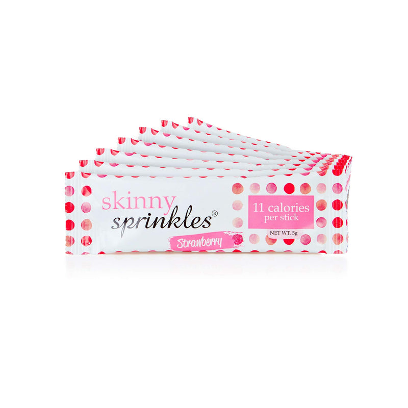 [Australia] - Skinny Sprinkles, 30 Servings - Weight Management Drink with Glucomannan - Vegan, Vegetarian Society Approved - Made in The UK - Strawberry 
