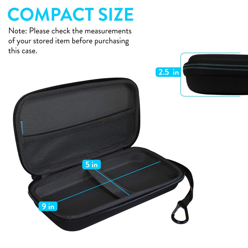 [Australia] - TUDIA EVA Empty Case for Diabetic Supplies Organizer, Portable Travel Case for Glucose Monitor, Insulin Pens, Test Strips, Pills [Case ONLY, Supplies NOT Included] 