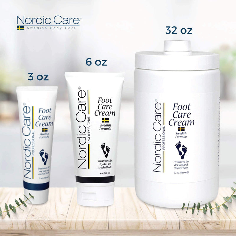 [Australia] - Nordic Care Foot Care Cream 6 oz. (Pack of 2) 
