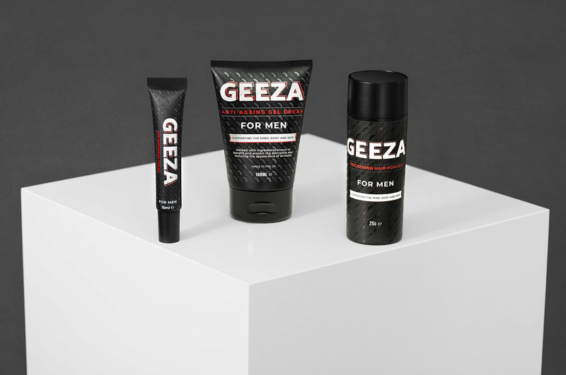 [Australia] - Geeza Hair Volume Powder, Hair Styling Products for Men Instant Volume Probably the Best Thickening and Styling Products in the World Strong Hold Grease Free Easily Washable and Reworkable 25g 
