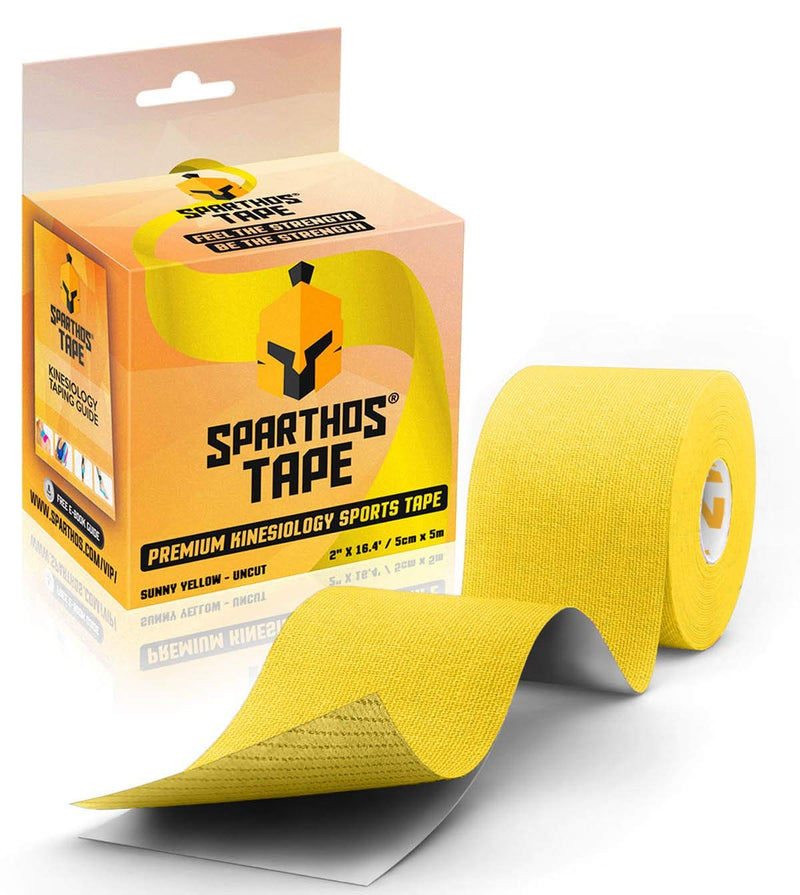 [Australia] - Sparthos Tape Color Bundle: Tiger Orange + Sunny Yellow + Navy Blue [16.4 ft Uncut Rolls] 