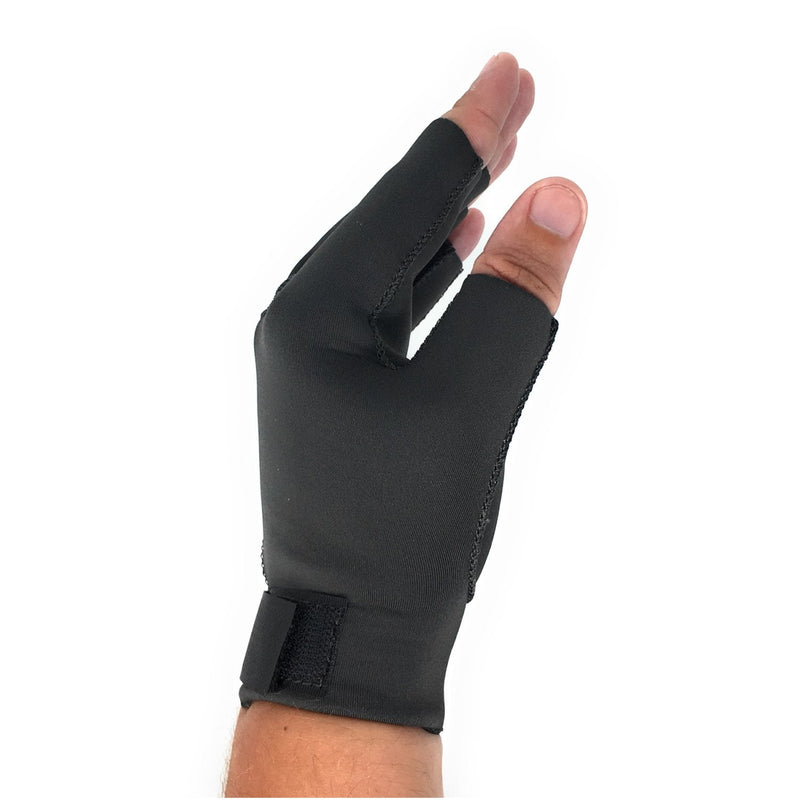 [Australia] - OTC Premium Support Arthritis Gloves, 1 Pair, Medium Black Medium (1 Pair) 