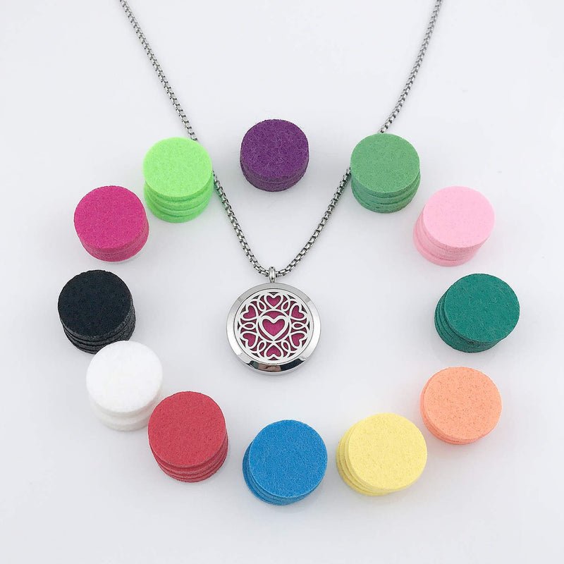 [Australia] - YOUFENG Essential Oil Necklace Diffuser Family Tree of Life Necklace Pendant Aromatherapy Locket Gifts SSS oil locket 