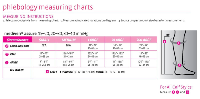 [Australia] - medi Assure, 20-30 mmHg, Calf High Compression Stockings, Open Toe 