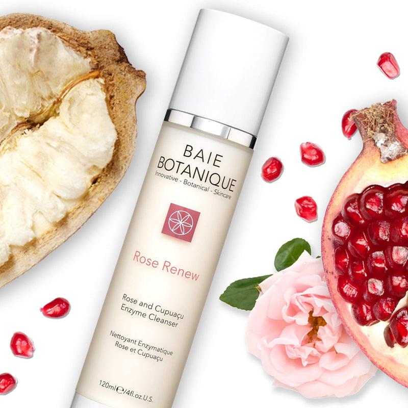 [Australia] - Cleansing Milk 120ml - Rosewater, Rose Absolute, Rosehip Seed Oil, Cupua√ßu Butter, Pomegranate Enzymes, Reishi & Shiitake - 100% Natural, 82.65% Organic 
