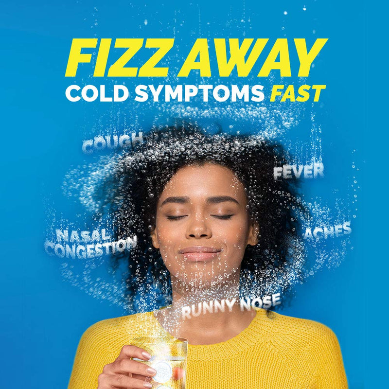 [Australia] - ALKA-SELTZER PLUS Severe Non-Drowsy Cold & Cough PowerFast Fizz Effervescent Tablets, Citrus, 20 Count (Pack of 1) 
