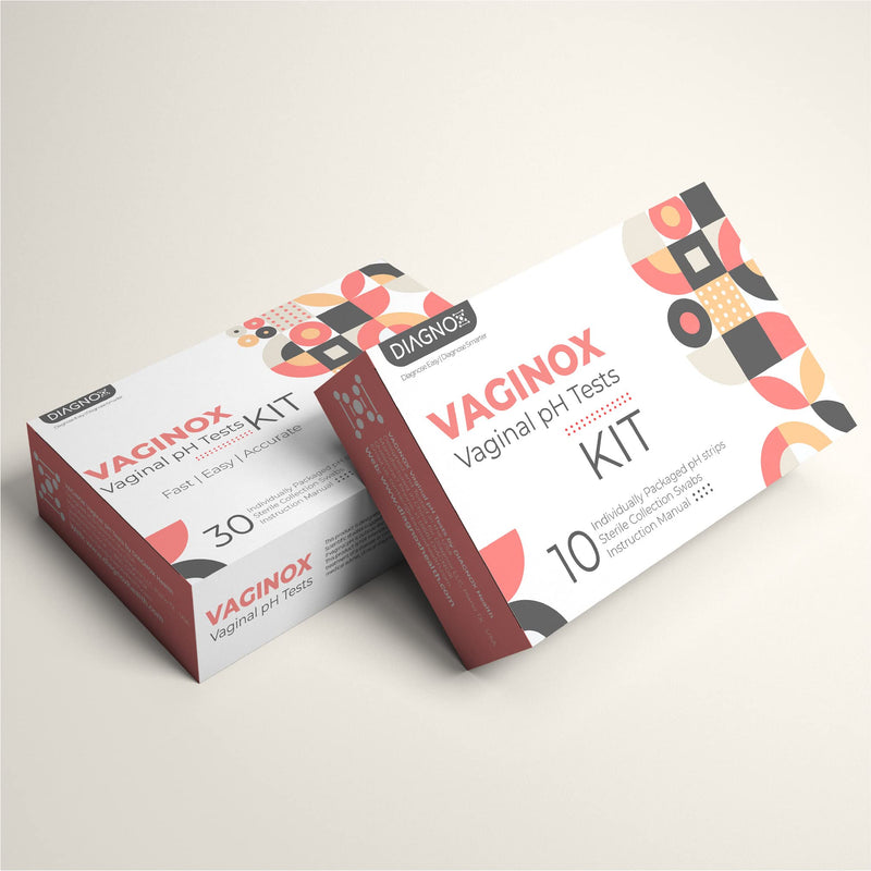 [Australia] - Vaginox Vaginal PH Test Strips | Monitor Vaginal PH Balance and Yeast Infection Test | Individually Packed BV Test Strips for Women – Easy to use Feminine PH Test Strips (10 Pack) 10 