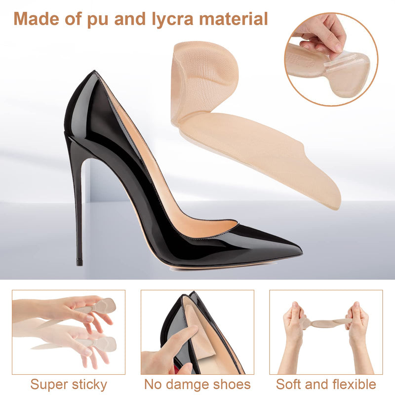 [Australia] - Heel Grips, Premium Heel Grips for Ladies Shoes, Self Sticky Heel Protector, Adds Volume, and Cushioning, Heel Protectors Good for Most New Shoes Insoles 