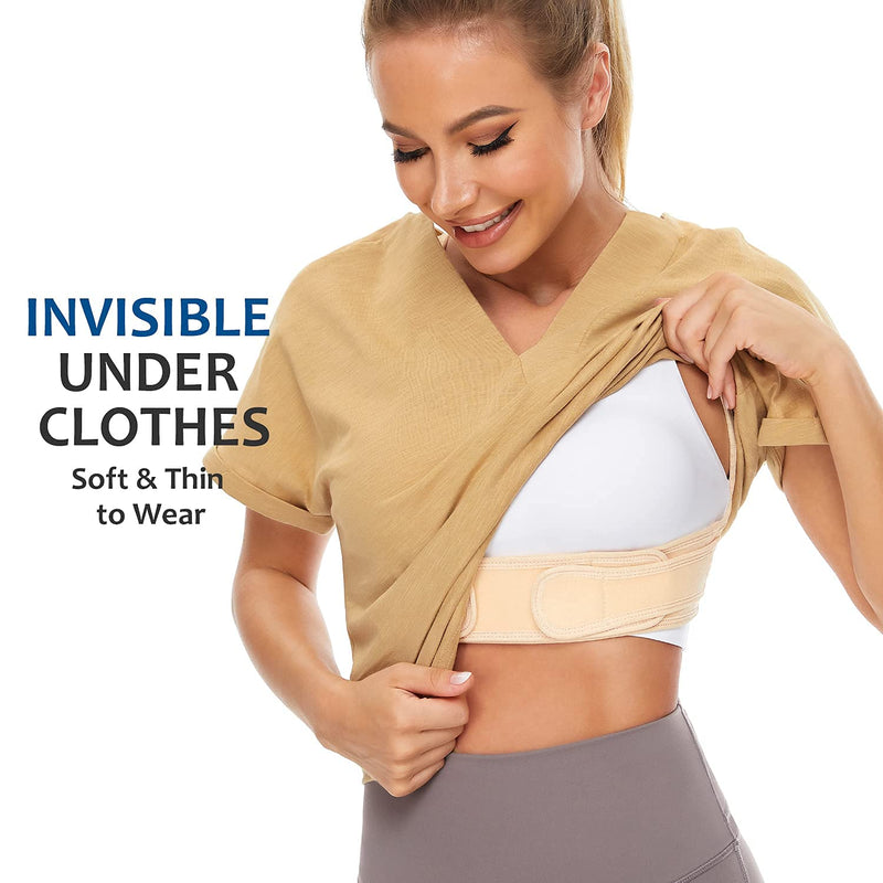 [Australia] - Vicorrect Posture Corrector for Women and Men, Adjustable upper back straightener posture corrector and Providing Pain Relief from Neck, Shoulder, and Upper Back (Small/Medium) Small/Medium 