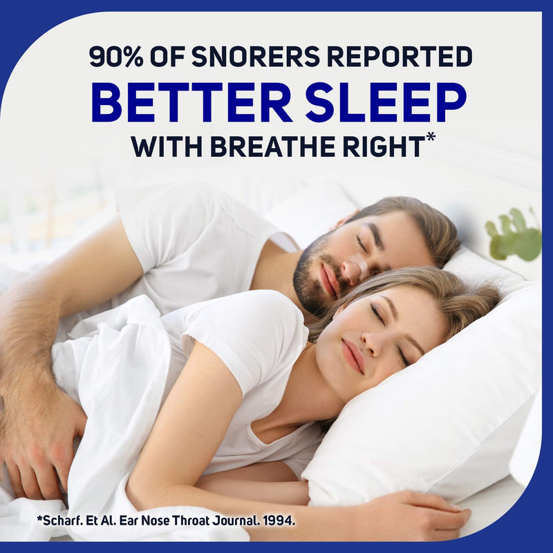 [Australia] - Breathe Right Original Tan Small/Medium Drug-Free Nasal Strips for Nasal Congestion Relief 30 Count (Pack of 2) 