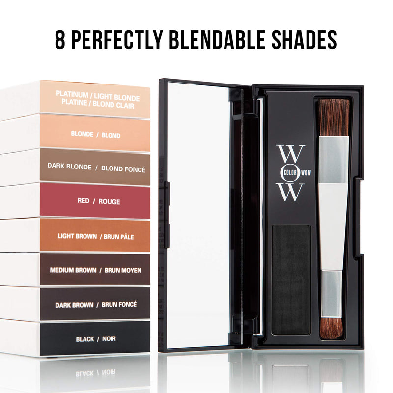 [Australia] - COLOR WOW Root Cover Up – All Day Hair Color Touch-Up Powder Black 