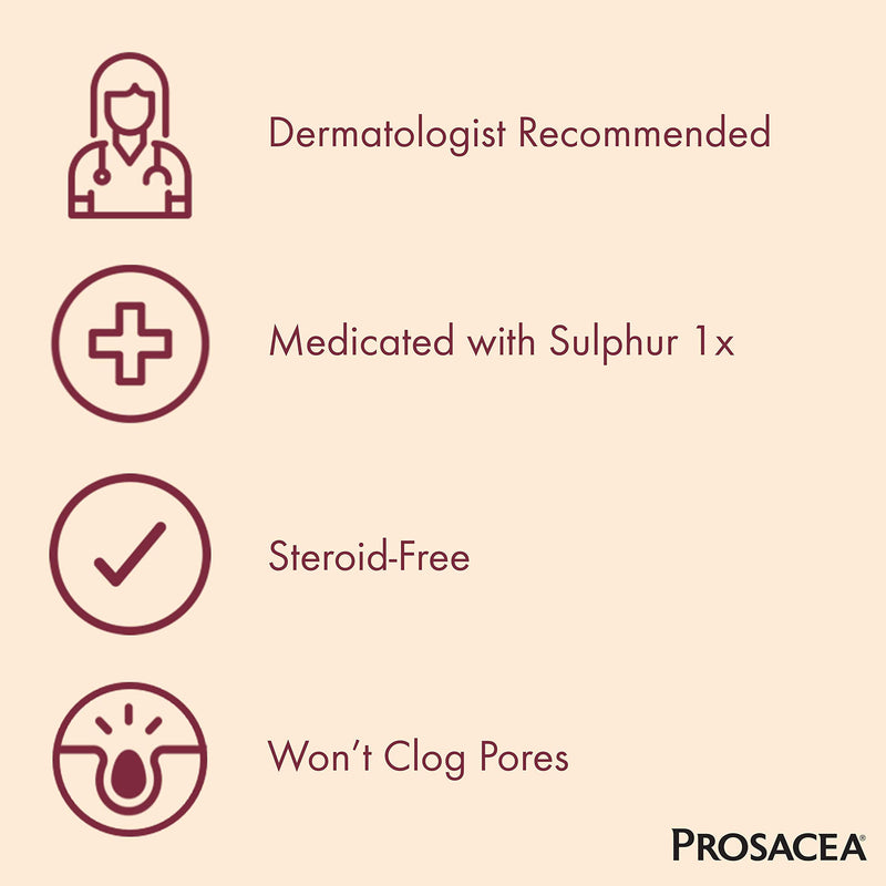 [Australia] - Prosacea - Heals Rosacea Symptoms of Redness, Pimples and Irritation - Twin Pack - Two 0.75oz Tubes (1.5oz Total) 