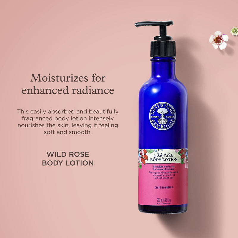 [Australia] - Neal's Yard Remedies Wild Rose Body Lotion, 200 ml 