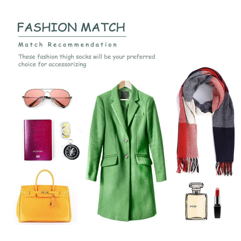 [Australia] - Women Tartan Scarf - Winter Long Soft Warm Tartan Check Scarves Wraps Plaid Blanket Scarves For Ladies Wool Spinning Tassel Shawl Stole Scarf Blue and Red+pink and Green 