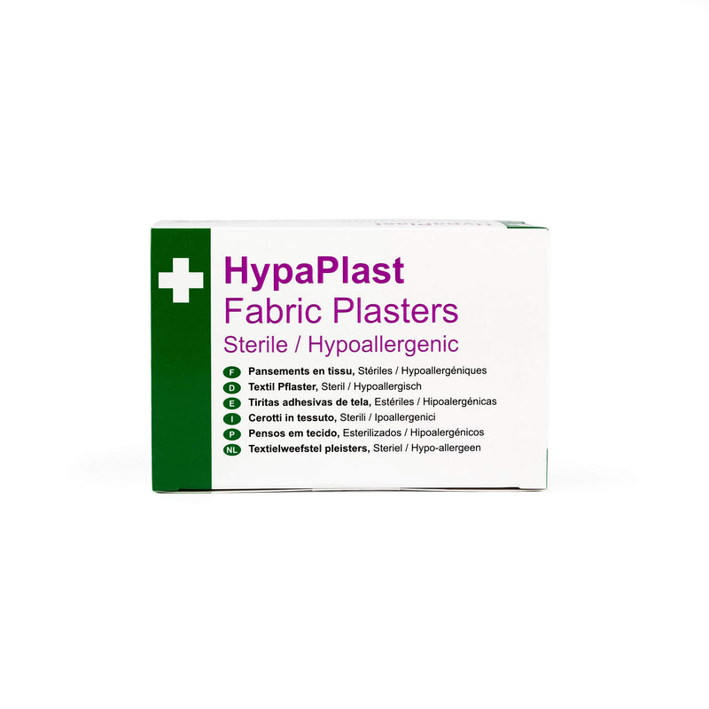 [Australia] - Safety First Aid Group HypaPlast Fabric Plasters, Assorted (100) Sterile Hypoallergenic Assorted (100) 
