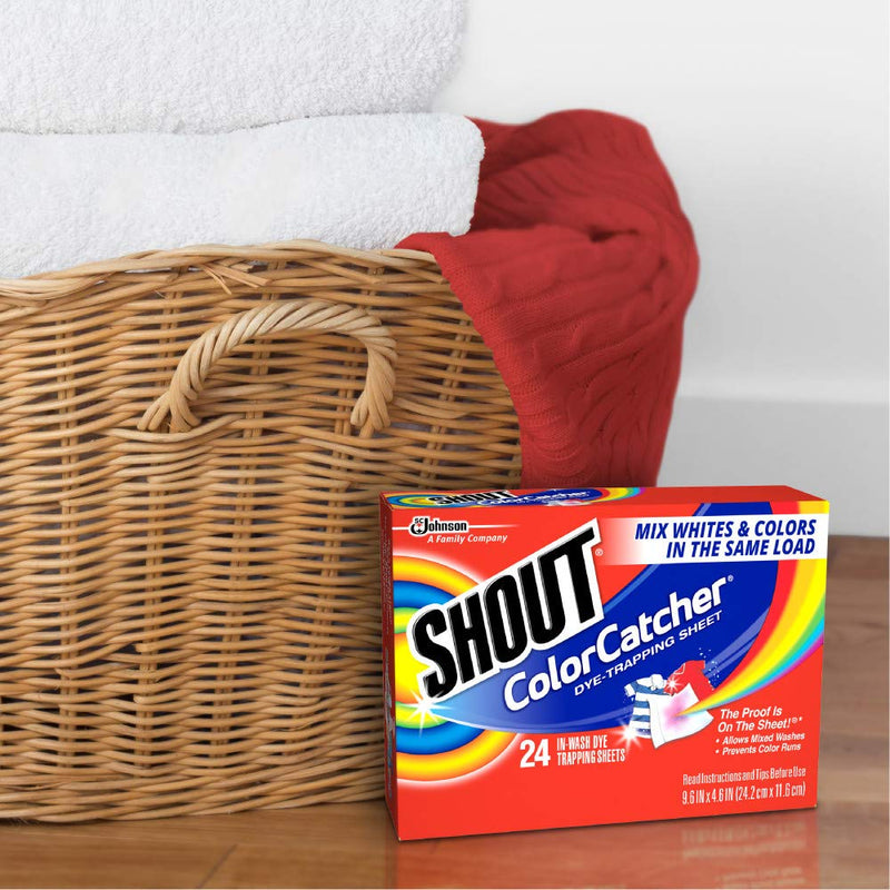 [Australia] - Shout Color Catcher Sheets for Laundry, Maintains Clothes Original Colors, 72 Count 72 Count (Pack of 1) 