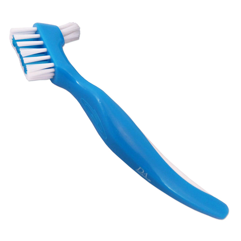 [Australia] - Sonic Cleaner and Brush ~ Storage Container for Soaking and Cleaning Ortho Retainers, Dentures and More… (Blue Brush) Blue Brush 