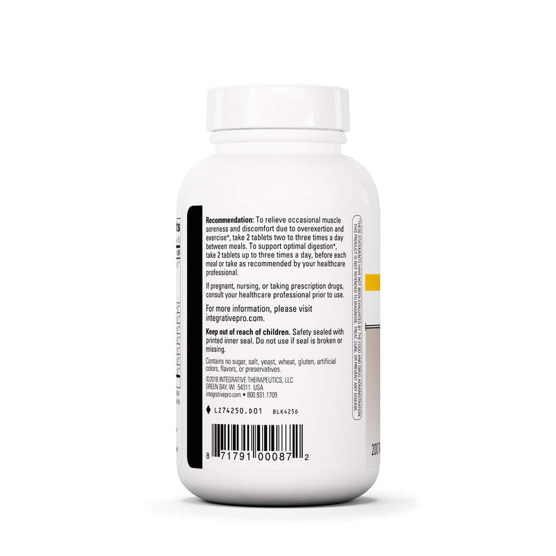 [Australia] - Integrative Therapeutics Bio-Zyme - Systemic Enzymes* - Full-Strength Pancreatic Enzyme Complex to Support Digestive Health* - 200 Tablets 