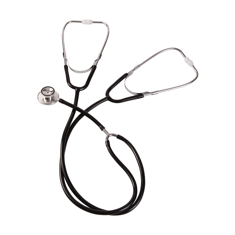 [Australia] - MABIS Dual Head Teaching Stethoscope - Nursing Student Stethoscope - Medical Training Stethoscope, Black 