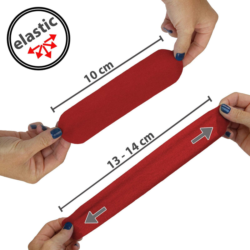 [Australia] - BB Sport 6 Rolls Kinesiology Tape Muscle Support Tape 5 m x 5 cm E-Book Application Examples Muscle Support Elastic Strapping Tape, Colour:red Red 