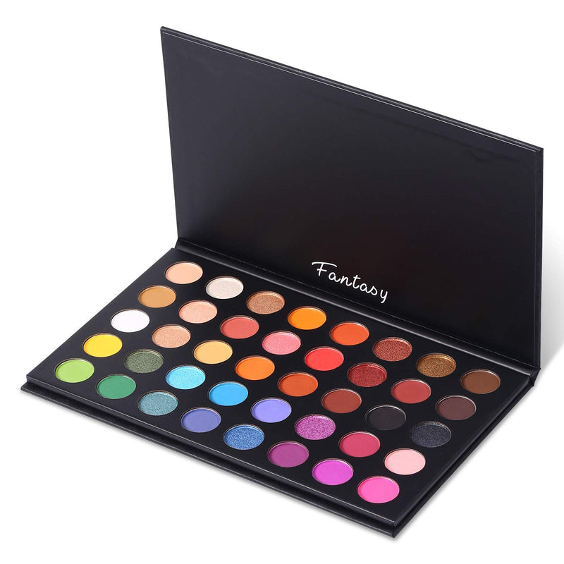 [Australia] - Highly Pigmented Eye Makeup Palette , Matte Shimmer Metallic Eyeshadow Pallet Long Lasting Blendable Natural Colors Make Up Eye Shadows Cosmetics Gift Kit 