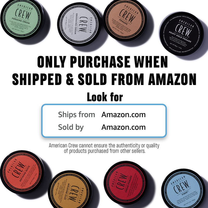 [Australia] - Men's Hair Pomade by American Crew, Medium Hold with High Shine, 3 Oz 3 Ounce (Pack of 1) 1 Puck/3 Ounce 