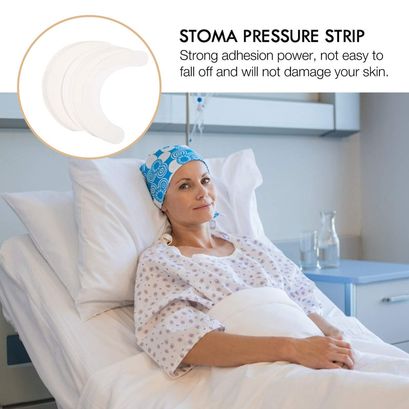 [Australia] - FOMIYES Coloplast Barrier Strips 20pcs Anti- Leak Stoma Skin Barrier, Fixing Strips Stoma- Pressure Sensitive Tape Ostomy Pressure Tape Sticker, 5.50X3.14in 