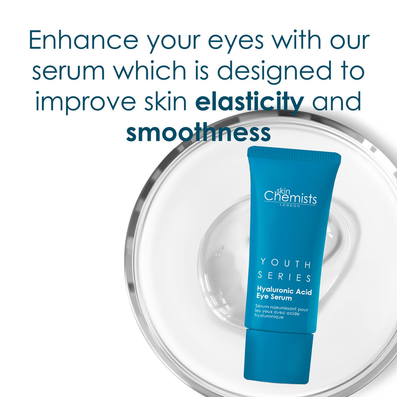 [Australia] - Skin Chemists Hyaluronic Acid 1.5% Eye Serum | Replumps, Brightens And De-Puffs Eyes |15 ml 