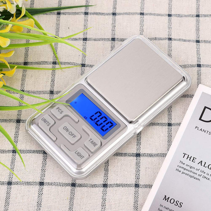 [Australia] - Xinwoer Digital Scale,500g 0.1g Portable Mini Pocket Scale Digital Electronic Food Scale with Backlight High Accuracy,Automatic Power Off Function 