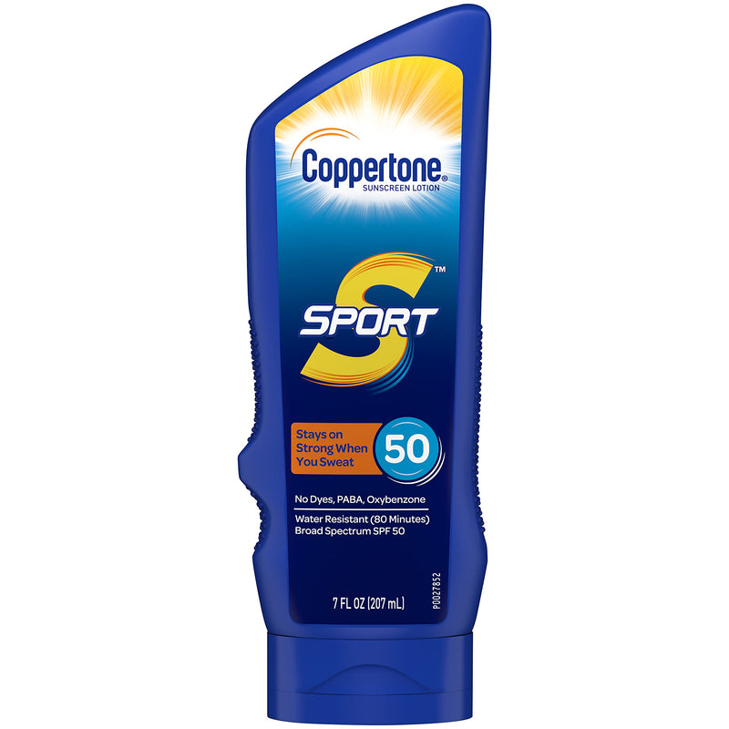 [Australia] - Coppertone SPORT Sunscreen Lotion Broad Spectrum SPF 50 Multipack (7 Fluid Ounce Bottle, Pack of 3) 