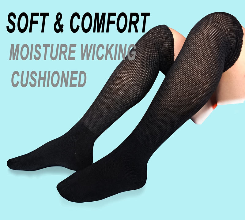 [Australia] - 2 Pairs Walking Boot Socks Air Cam Walker Brace Fracture Boot Orthopedics Socks Cast Boot Replacement Sock Liner 
