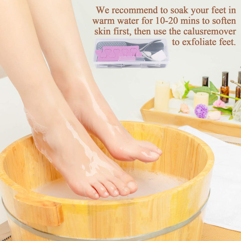 [Australia] - EAONE 20 in 1 Foot Files Professional Pedicure Tools Set Foot Callus Remover Foot Scrubber Dead Skin Remover Pedicure Kits for Women Men Mother's Day Gift 