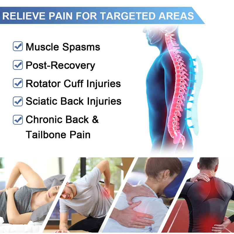 [Australia] - REVIX Full Back Ice Pack for Injuries Reusable Large Gel Ice Wrap for Back Pain Relief from Swelling, Bruises & Sprains by Cold Compression Therapy, XXL 