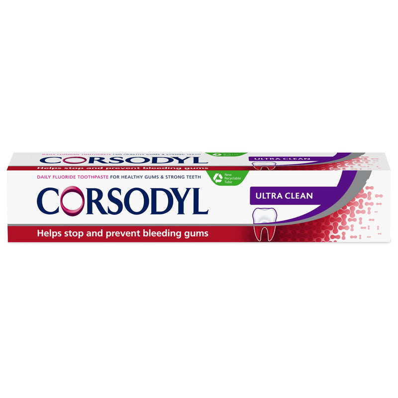 [Australia] - Corsodyl Ultra Clean Daily Gum Care Fluoride Toothpaste 75ml 75 ml (Pack of 1) 