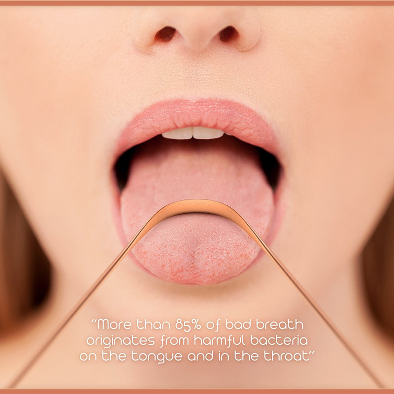 [Australia] - Arista Tongue Scraper | Ayurveda Tongue Cleaner | Copper Tongue Scraper for Bad Breath Treatment | Tongue Cleaner Scraper | Tongue Scrapers for Adults | Metal Tongue Scraper | Oral Hygiene Products 1 